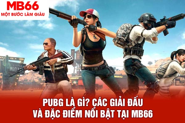 PUBG Là Gì? Các Giải Đấu Và Đặc Điểm Nổi Bật Tại MB66